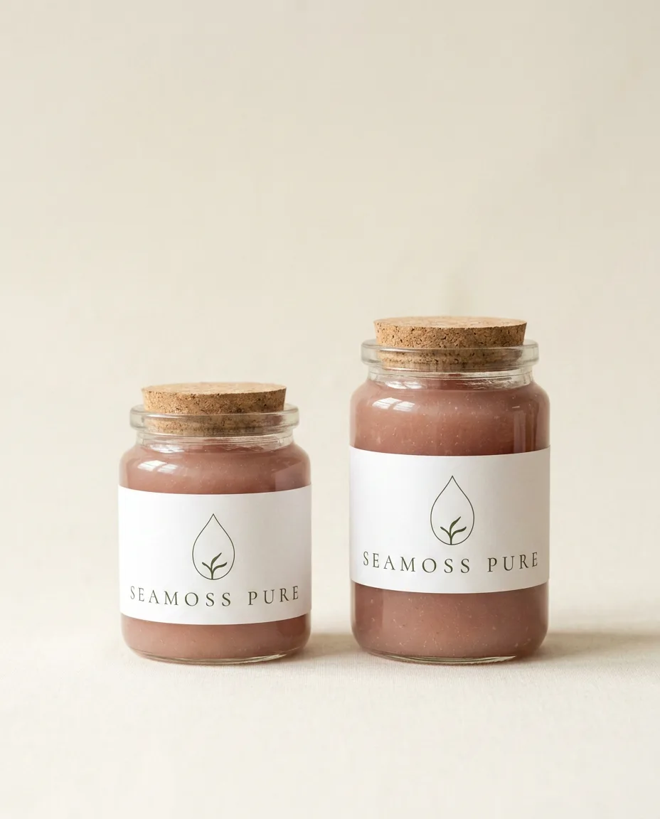 SEAMOSS PURE two jar sizes