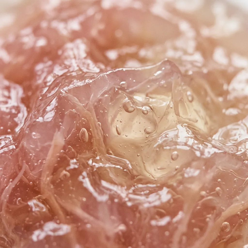 Macro of the gel